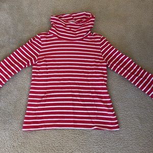 Cowl neck hoodie